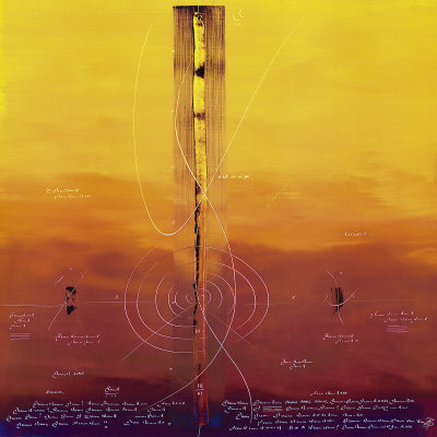 Universal Vibration I by Carole Becam Pricing Limited Edition Print image