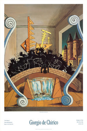 Battle On The Bridge by Giorgio De Chirico Pricing Limited Edition Print image