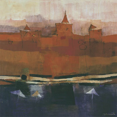 Town Vi by Dominique Draussin Pricing Limited Edition Print image