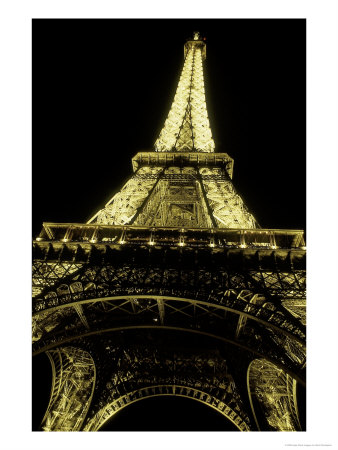 Eiffel Tower At Night by Scott Christopher Pricing Limited Edition Print image