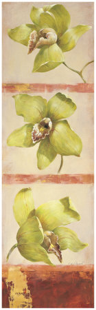 Chartreuse Orchid Trilogy by Fabrice De Villeneuve Pricing Limited Edition Print image