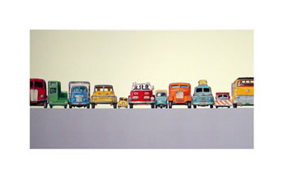 Truck Park I by Jeremy Dickinson Pricing Limited Edition Print image