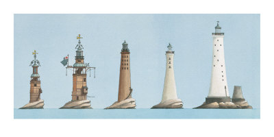 The Eddystone Lights by Andras Kaldor Pricing Limited Edition Print image