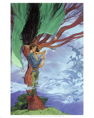 Thomas The Rhymer by Charles Vess Pricing Limited Edition Print image