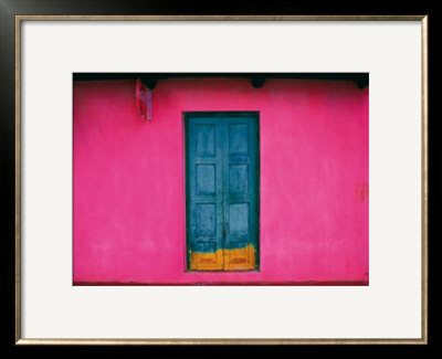 Fachada Rosa, Teopisca, Mexico by Jeffrey Becom Pricing Limited Edition Print image