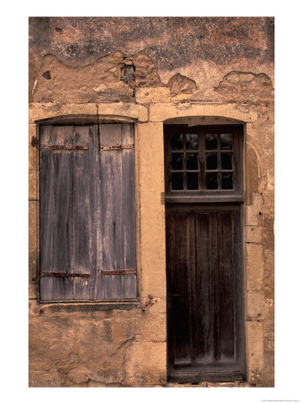 Architectural Detail, Yonne, Burgundy, France by Walter Bibikow Pricing Limited Edition Print image