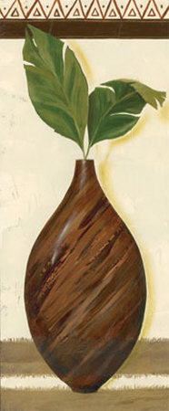 Palm Vase Panel I by Julia Hawkins Pricing Limited Edition Print image