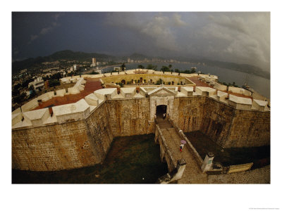 Built As Five-Pointed Star Of Defense For Acapulcos Inner Harbor, Fort San Diego Warded Off Pirates by Sisse Brimberg Pricing Limited Edition Print image