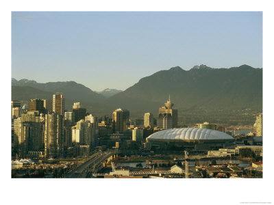 Vancouver, Home Of The 2010 Winter Olympic Games by Taylor S. Kennedy Pricing Limited Edition Print image