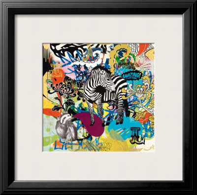 Kaleidoscope (Zebra) by Ben Allen Pricing Limited Edition Print image