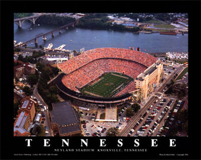 University Of Tennessee by Brad Geller Pricing Limited Edition Print image