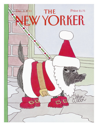 The New Yorker Cover - December 9, 1991 by Gahan Wilson Pricing Limited Edition Print image