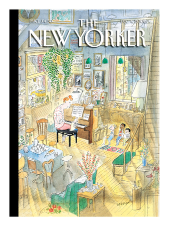 The New Yorker Cover - December 4, 2006 by Jean-Jacques Sempé Pricing Limited Edition Print image