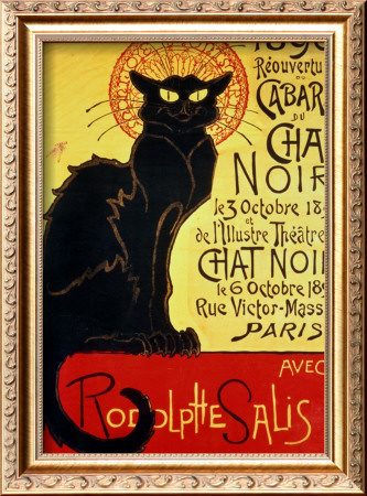 Reopening Of The Chat Noir Cabaret, 1896 by Théophile Alexandre Steinlen Pricing Limited Edition Print image