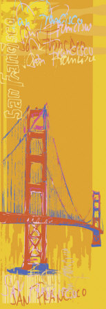 Golden Gate Bridge by Rod Neer Pricing Limited Edition Print image