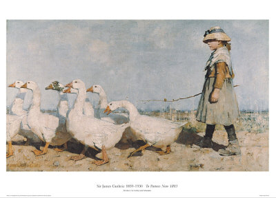 To Pastures New by Sir James Guthrie Pricing Limited Edition Print image