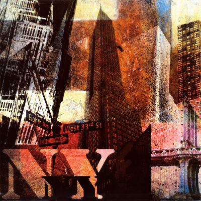 New York by Nelson Figueredo Pricing Limited Edition Print image