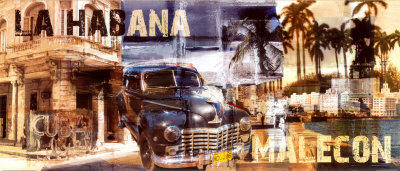 La Habana, Malecon by Nelson Figueredo Pricing Limited Edition Print image