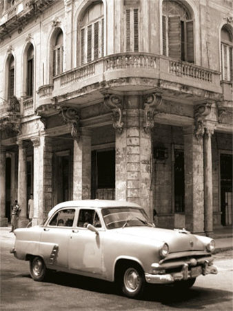 Car Near Building With Balcony by Nelson Figueredo Pricing Limited Edition Print image