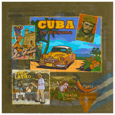 Cuba by Bruno Pozzo Pricing Limited Edition Print image