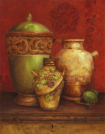 Tuscan Urns I by Pamela Gladding Pricing Limited Edition Print image