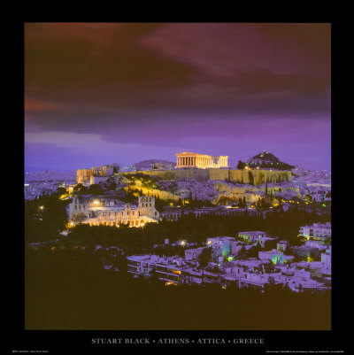 Athens - Attica - Greece by Stuart Black Pricing Limited Edition Print image