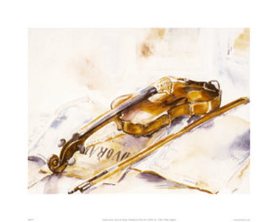The Violin by Hermione Frankel Pricing Limited Edition Print image