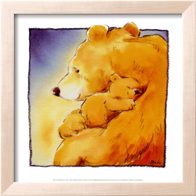 Mother Bear's Love I by Makiko Pricing Limited Edition Print image