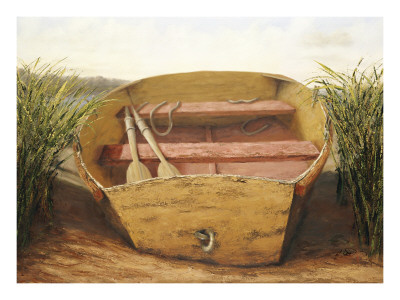 Beached Dinghy by Karl Soderlund Pricing Limited Edition Print image