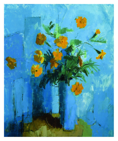 Marigolds by Jill Barthorpe Pricing Limited Edition Print image