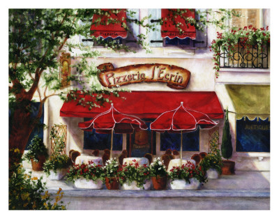 Pizzeria L'ecrin by Malenda Trick Pricing Limited Edition Print image