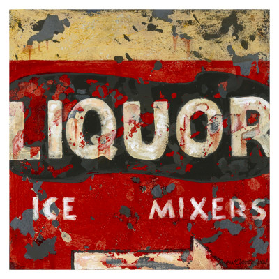 Liquor And Mixer by Aaron Christensen Pricing Limited Edition Print image
