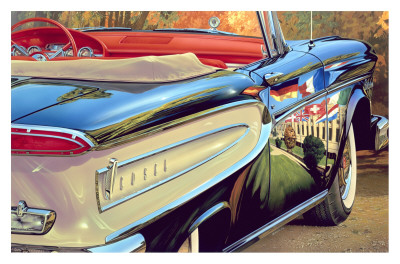 58 Ford Edsel by Graham Reynolds Pricing Limited Edition Print image