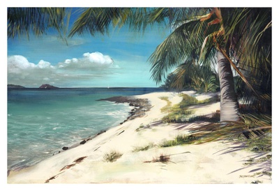 Island Escape by Sally Caldwell-Fisher Pricing Limited Edition Print image