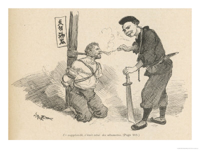 The Chinese Were Perceived As Capable Of Barbaric Atrocities by Albert Robida Pricing Limited Edition Print image