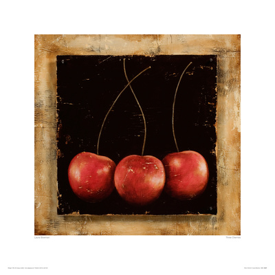 Three Cherries by Laura Bowman Pricing Limited Edition Print image
