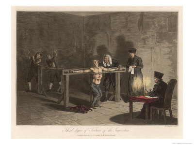 Third Degree Of Torture Of The Inquisition by L.C. Stadler Pricing Limited Edition Print image