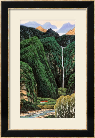Tranquil Life In Mountains by Chingkuen Chen Pricing Limited Edition Print image