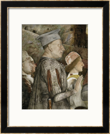 Camera Degli Sposi: The Meeting by Andrea Mantegna Pricing Limited Edition Print image