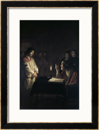 Christ Before The High Priest by Gerrit Van Honthorst Pricing Limited Edition Print image