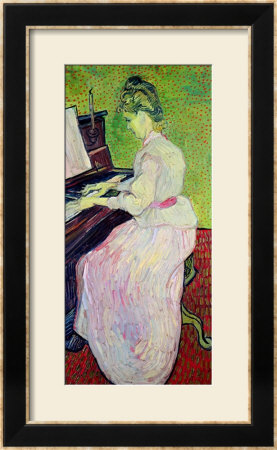 Marguerite Gachet At The Piano, 1890 by Vincent Van Gogh Pricing Limited Edition Print image