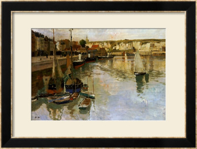 Dieppe by Fritz Thaulow Pricing Limited Edition Print image