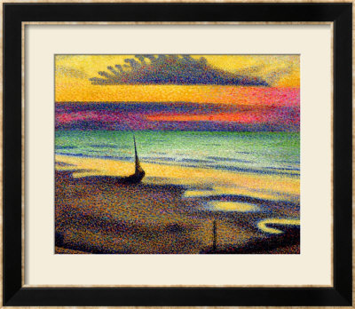 The Beach At Heist, 1891-92 by Georges Lemmen Pricing Limited Edition Print image