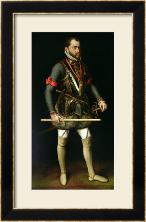 Philip Ii (1527-98) Of Spain by Antonis Mor Pricing Limited Edition Print image