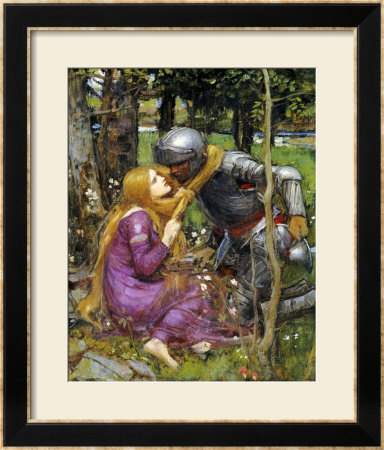 A Study For La Belle Dame Sans Merci by John William Waterhouse Pricing Limited Edition Print image