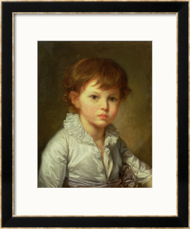 Portrait Of Count Stroganov As A Child, 1778 by Jean-Baptiste Greuze Pricing Limited Edition Print image