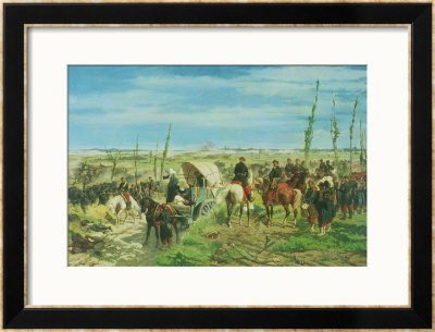 The Italian Camp At The Battle Of Magenta, 1859 by Giovanni Fattori Pricing Limited Edition Print image