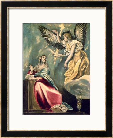 The Annunciation by El Greco Pricing Limited Edition Print image