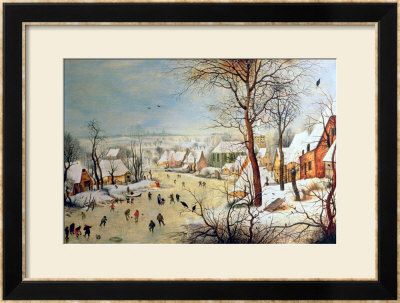 Winter Landscape With Birdtrap by Pieter Bruegel The Elder Pricing Limited Edition Print image