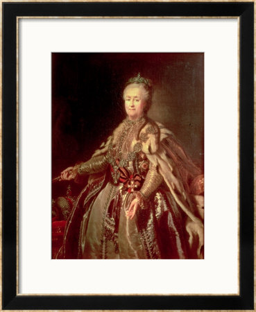 Catherine The Great, 1793 by Johann Baptist Lampi Pricing Limited Edition Print image